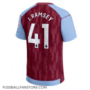 Aston Villa Jacob Ramsey #41 Replik Heimtrikot 2023-24 Kurzarm